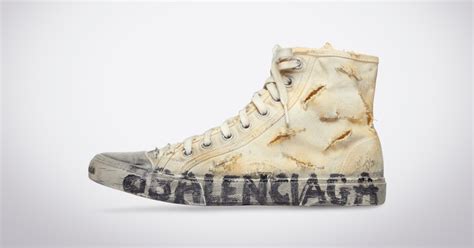 balenciaga shoes distressed.